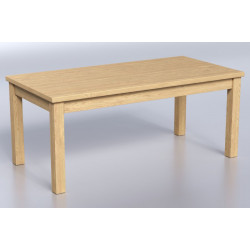  Jaseňový jedálenský stôl Boris 120 x 90 cm