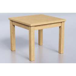 Jaseňový jedálenský stôl Boris 80 x 80 cm